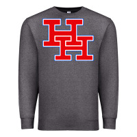 Charcoal Heather herbert hoover high school (west virginia) Premium Sweatshirt - linhVisuals