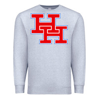 Heather Grey herbert hoover high school (west virginia) Premium Sweatshirt - linhVisuals