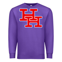Purple herbert hoover high school (west virginia) Premium Sweatshirt - linhVisuals