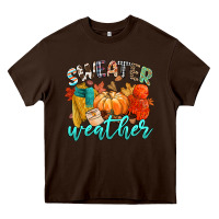 Chocolate Brown weather Heavy Core Tee - CowGirlArtShop
