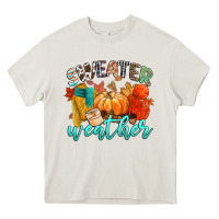 Cream weather Heavy Core Tee - CowGirlArtShop