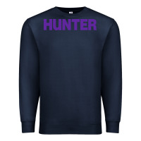Navy hunter college high school Premium Sweatshirt - linhVisuals