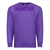 Purple hunter college high school Premium Sweatshirt - linhVisuals