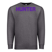 Charcoal Heather hunter college high school Premium Sweatshirt - linhVisuals