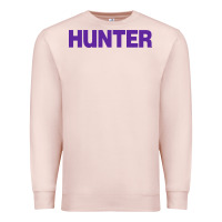 Pale Pink hunter college high school Premium Sweatshirt - linhVisuals