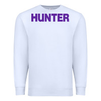 White hunter college high school Premium Sweatshirt - linhVisuals