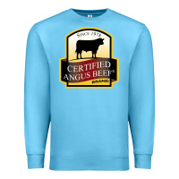 Ocean Blue angus beef Premium Sweatshirt - linhVisuals
