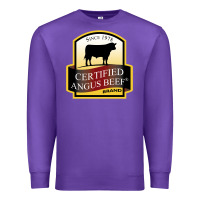 Purple angus beef Premium Sweatshirt - linhVisuals