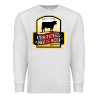Oatmeal Heather angus beef Premium Sweatshirt - linhVisuals