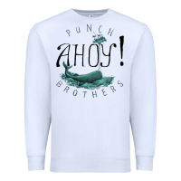White Punch Brothers Premium Sweatshirt - linhVisuals