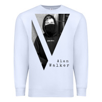 White copy Premium Sweatshirt - linhVisuals