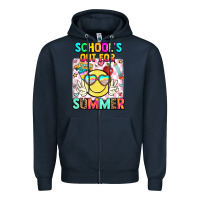 Navy school's out for summer Zipper Hoodie - JahusDesignShop