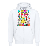 White school's out for summer Zipper Hoodie - JahusDesignShop