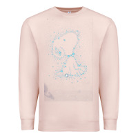 Pale Pink s.n.o.o.p.y stars Premium Sweatshirt - linhVisuals