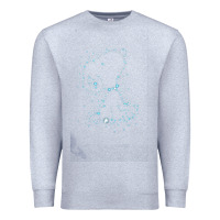 Heather Grey s.n.o.o.p.y stars Premium Sweatshirt - linhVisuals