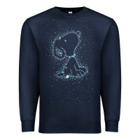 Navy s.n.o.o.p.y stars Premium Sweatshirt - linhVisuals