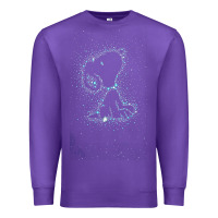 Purple s.n.o.o.p.y stars Premium Sweatshirt - linhVisuals