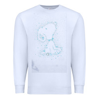White s.n.o.o.p.y stars Premium Sweatshirt - linhVisuals