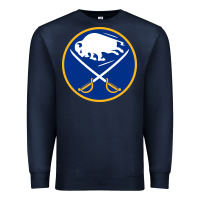 Navy the-buffalo-sabres-pen Premium Sweatshirt - linhVisuals