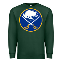 Sports Green the-buffalo-sabres-pen Premium Sweatshirt - linhVisuals