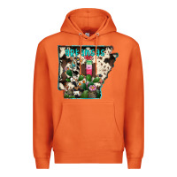 Carrot arkansas map Premium Hoodie - RacoonDesign