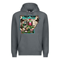 Rock arkansas map Premium Hoodie - RacoonDesign