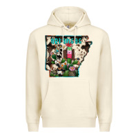 Sandshell arkansas map Premium Hoodie - RacoonDesign