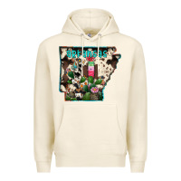 Tofu arkansas map Premium Hoodie - RacoonDesign