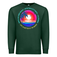 Sports Green san elijo state beach t  shirt san elijo state beach, encinitas, calif Premium Sweatshirt - linhVisuals