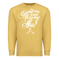 Antique Gold brain cancer t  shirt cancer can kiss my ass! brain ( gray ribbon) t Premium Sweatshirt - linhVisuals