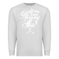 Dove Grey brain cancer t  shirt cancer can kiss my ass! brain ( gray ribbon) t Premium Sweatshirt - linhVisuals