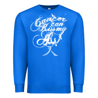 True Royal brain cancer t  shirt cancer can kiss my ass! brain ( gray ribbon) t Premium Sweatshirt - linhVisuals