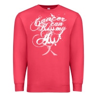 Cardinal brain cancer t  shirt cancer can kiss my ass! brain ( gray ribbon) t Premium Sweatshirt - linhVisuals