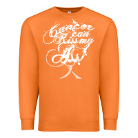 Carrot brain cancer t  shirt cancer can kiss my ass! brain ( gray ribbon) t Premium Sweatshirt - linhVisuals