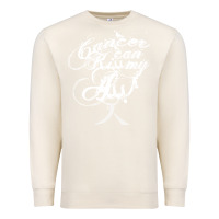Sandshell brain cancer t  shirt cancer can kiss my ass! brain ( gray ribbon) t Premium Sweatshirt - linhVisuals