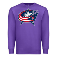 Purple the-columbus-blue-jackets-pen Premium Sweatshirt - linhVisuals