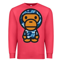 Cardinal baby milo bape camo Premium Sweatshirt - linhVisuals