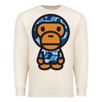 Sandshell baby milo bape camo Premium Sweatshirt - linhVisuals