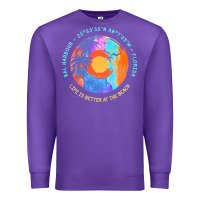 Purple bal harbour t  shirt bal harbour, miami  dade county, florida t  shirt Premium Sweatshirt - linhVisuals
