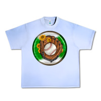 Grape Ice baseball with sunflower round earrings Urban Heavy Tee - BundleAndBundleShop