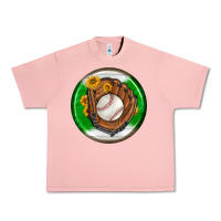 Salmon baseball with sunflower round earrings Urban Heavy Tee - BundleAndBundleShop