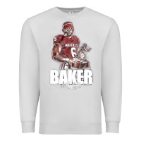 Dove Grey baker mayfield [tb] Premium Sweatshirt - linhVisuals