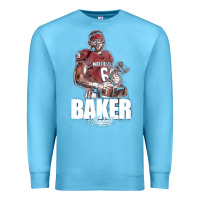 Ocean Blue baker mayfield [tb] Premium Sweatshirt - linhVisuals