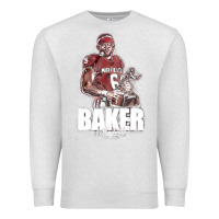 Oatmeal Heather baker mayfield [tb] Premium Sweatshirt - linhVisuals