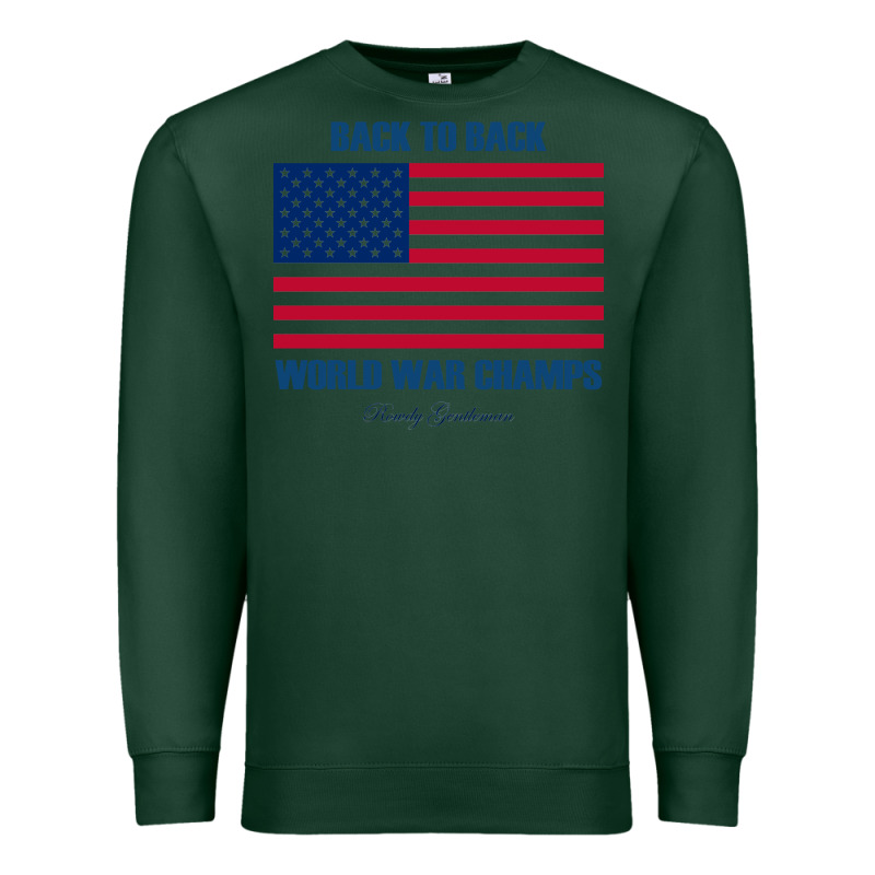 Back To Back World War Champs Back [tw] Premium Sweatshirt by linhVisuals | Teevron