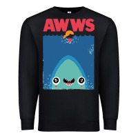 Black awws Premium Sweatshirt - linhVisuals