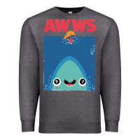 Charcoal Heather awws Premium Sweatshirt - linhVisuals