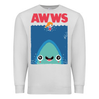 Dove Grey awws Premium Sweatshirt - linhVisuals