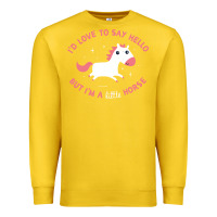 Lemon i'm a little horse Premium Sweatshirt - linhVisuals