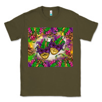 Mardi Gras Masks Tumbler Classic Tee | Teevron